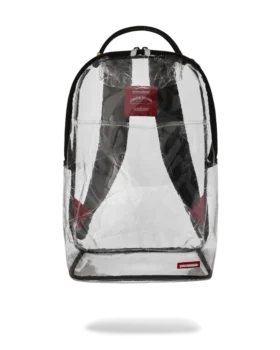 FULLY CLEAR EMBOSSED BOSS BACKPACK