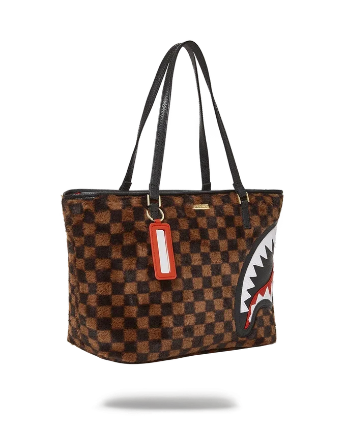 FURRR SHARKS IN PARIS TOTE