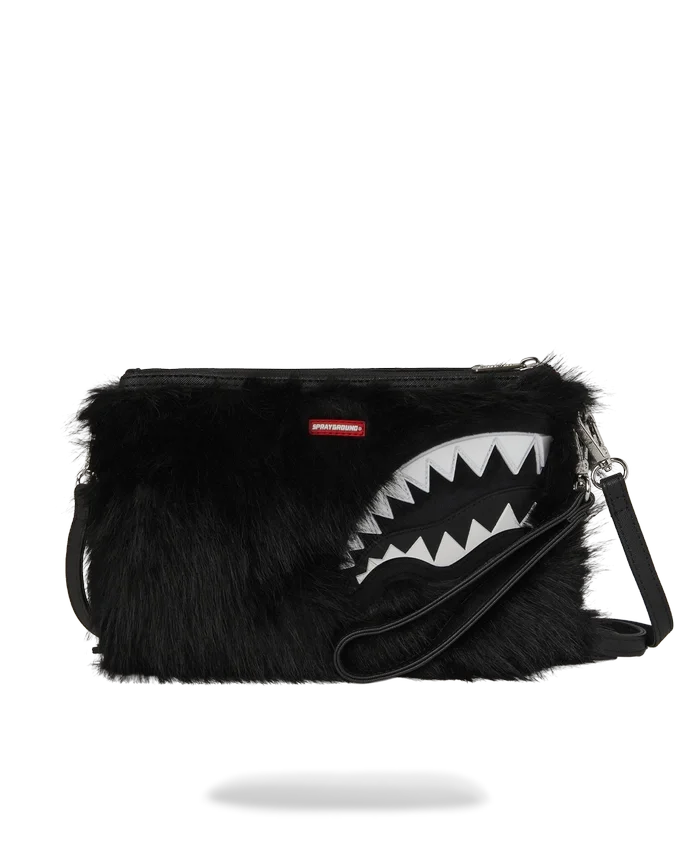 FURZILLA SHARK (NIGHT) CROSSOVER CLUTCH