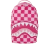 FURZILLA SHARK (PINK CHECK) BACKPACK