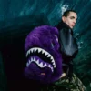 FURZILLA SHARK (PURP) BACKPACK