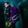 FURZILLA SHARK (PURP) BACKPACK