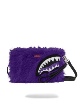 FURZILLA SHARK (PURP) CROSSOVER CLUTCH