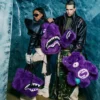 FURZILLA SHARK (PURP) CROSSOVER CLUTCH