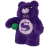 FURZILLA SHARK (PURP) MONEYBEAR BACKPACK
