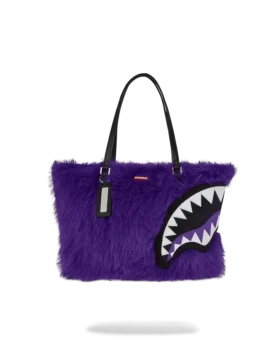 FURZILLA SHARK (PURP) TOTE