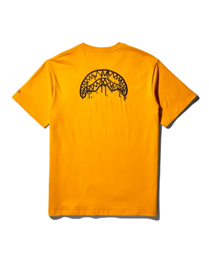 GARFIELD CAT STRATCH GRAPHIC T-SHIRT (ORANGE)