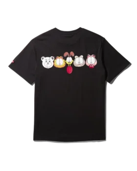 GARFIELD GRAPHIC T-SHIRT (BLACK)