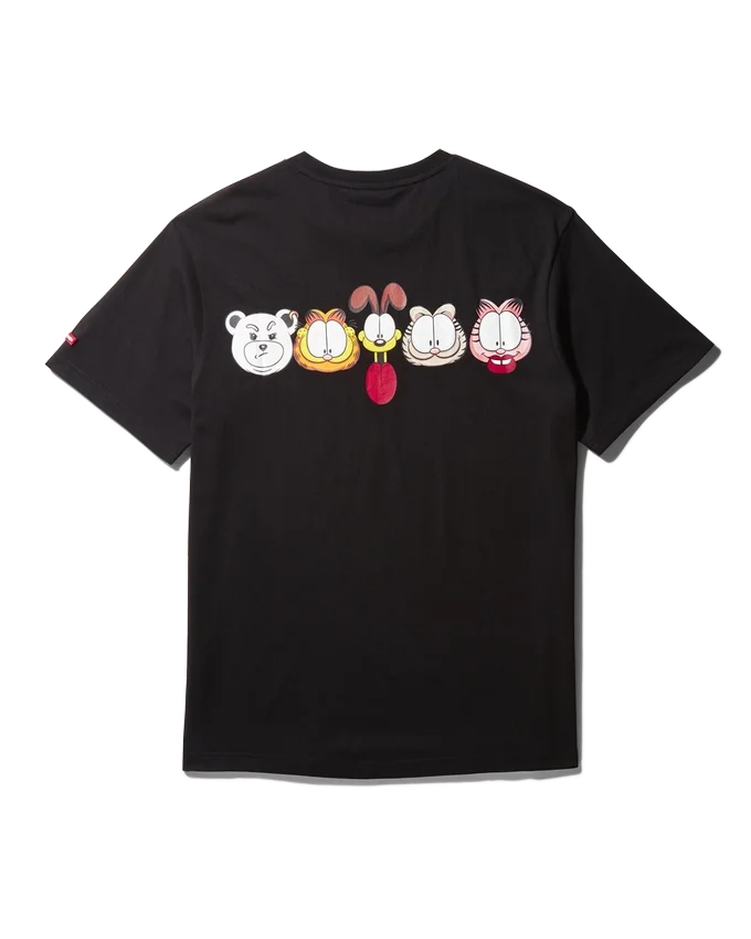 GARFIELD GRAPHIC T-SHIRT (BLACK)