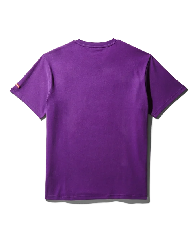 GARFIELD SHARKMOUTH GRAPHIC T-SHIRT (PURPLE)