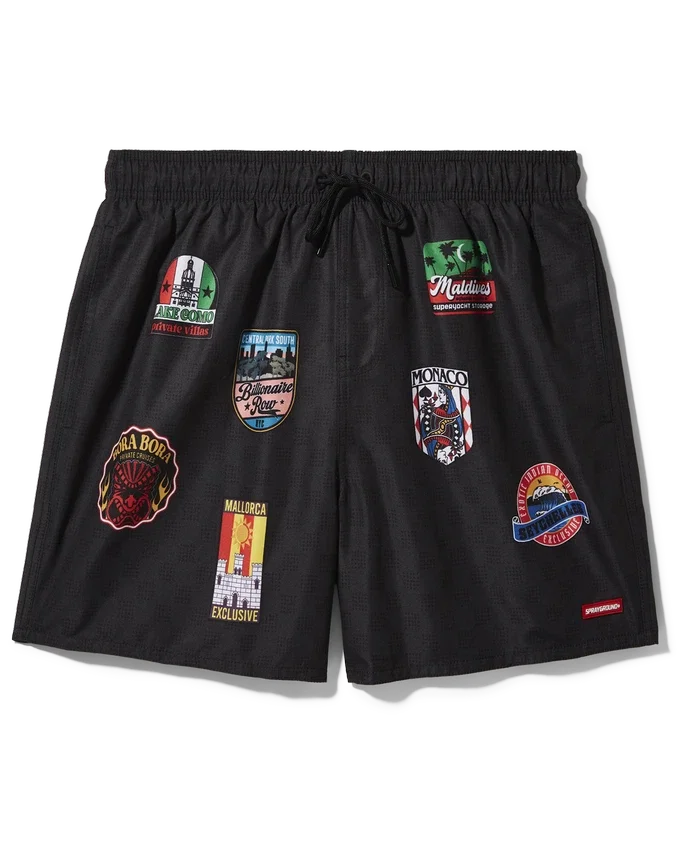 GLOBAL MOGUL BILLIONAIRE SWIM SHORTS