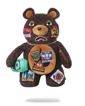 GLOBAL MOGUL MONEYBEAR TEDDYBEAR BACKPACK