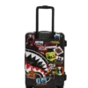 GLOBAL MOGUL UNLIMITED MILES SHARKNAUTICS HARDSHELL CARRY-ON LUGGAGE