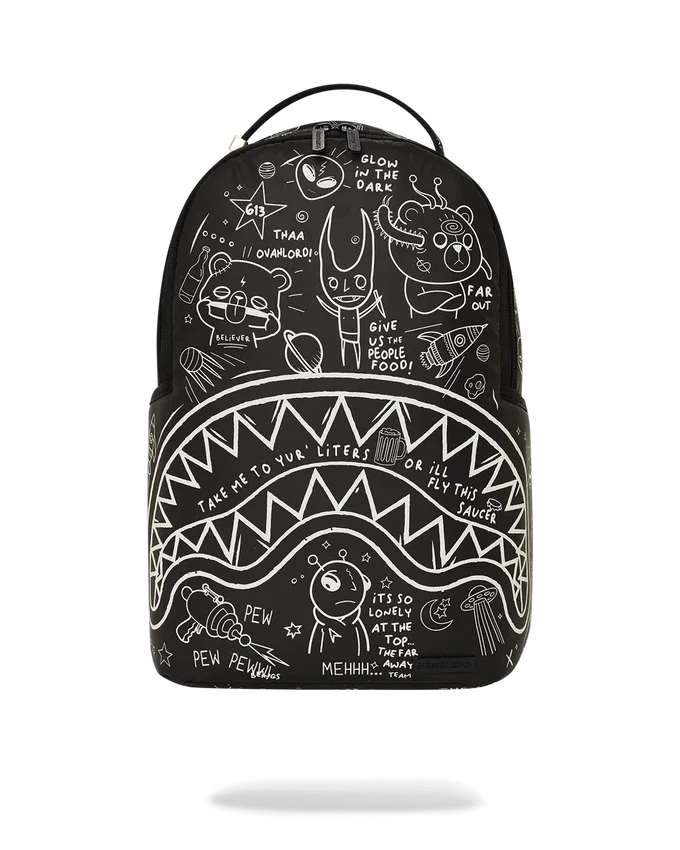 GLOW THE SPACE BACKPACK (GLOW IN THE DARK EFFECT)