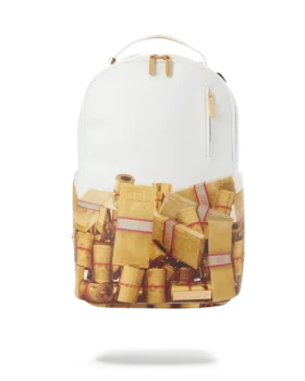 GOLD MONEY BRICKS DLXV BACKPACK