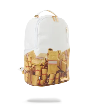 GOLD MONEY BRICKS DLXV BACKPACK