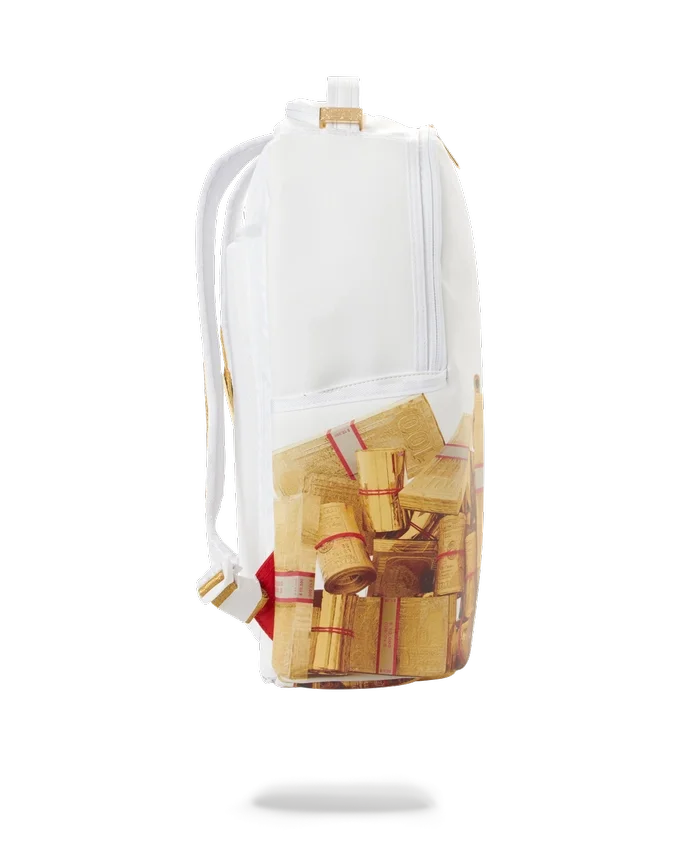GOLD MONEY BRICKS DLXV BACKPACK