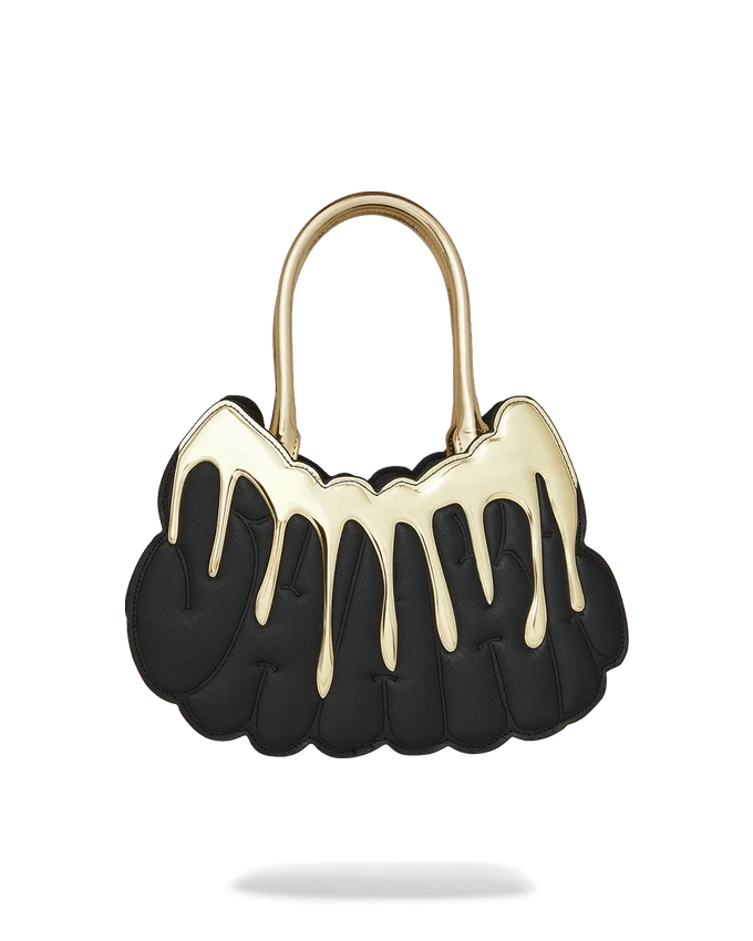 GOLDHEART SHARK DRIP HANDBAG