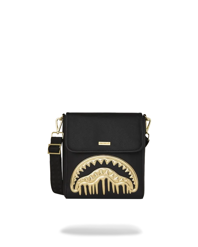 GOLDHEART SHARK DRIP MESSENGER SLING