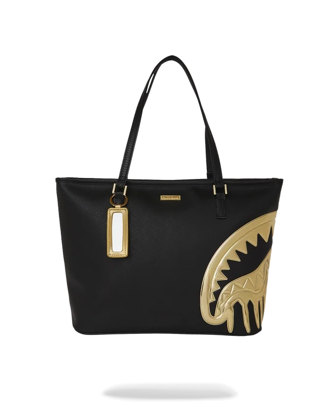 GOLDHEART SHARK DRIP TOTE