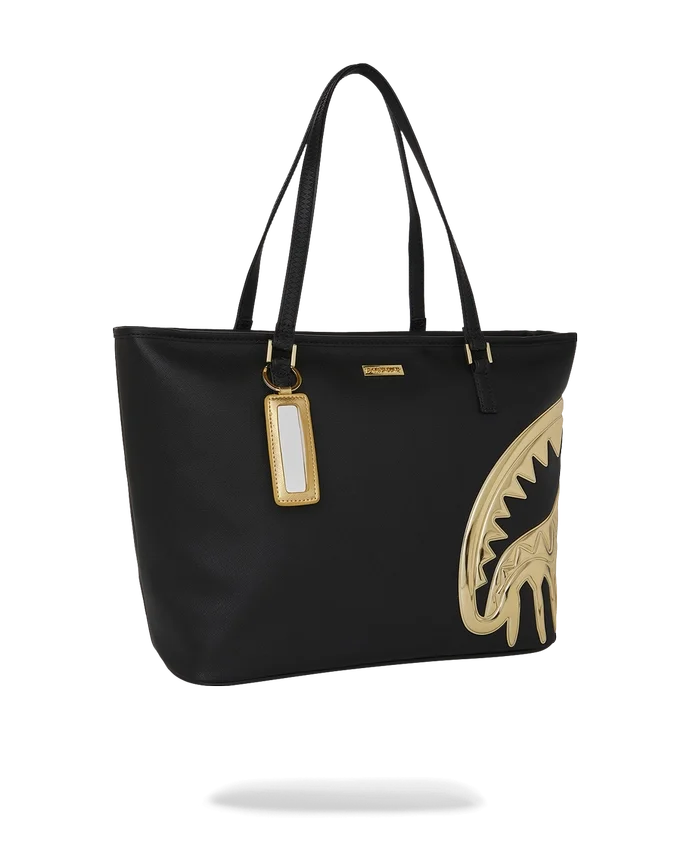 GOLDHEART SHARK DRIP TOTE