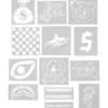 GRAFFITI ARTIST - DESIGN YOUR OWN BACKPACK - 9 STENCILS INCLUDED