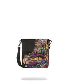 HALF GRAF LIPS MESSENGER BAG