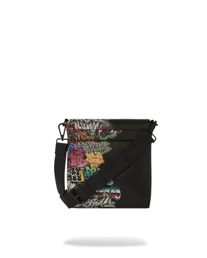 HALF GRAF LIPS MESSENGER BAG