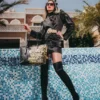 HALF GRAFF GLIDE TOTE