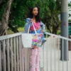 HALF GRAFF TOTE