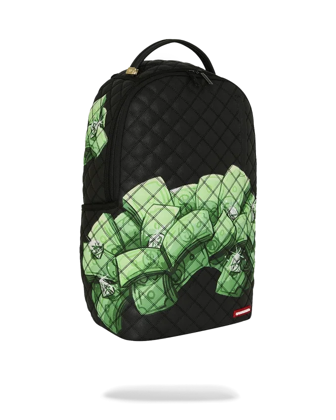 HAND-PAINTED QUILT SHARK BACKPACK