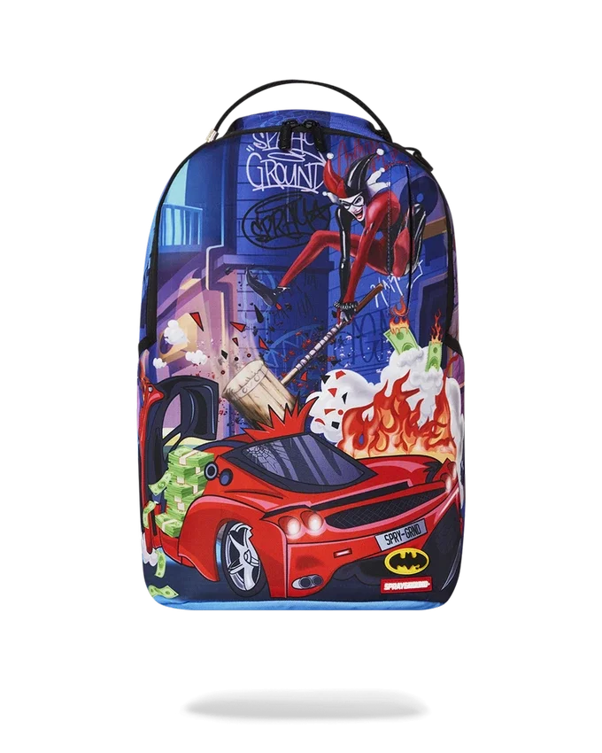 HARLEY QUINN SMASH SMASH DLXSR BACKPACK