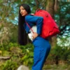 HEAVY METAL SHARK RED BACKPACK (DLXV)