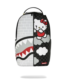 HELLO KITTY OFFICIAL COLLAB - BRICK WALL SPLIT BACKPACK
