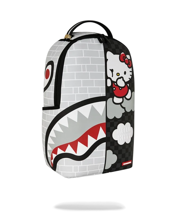 HELLO KITTY OFFICIAL COLLAB - BRICK WALL SPLIT BACKPACK