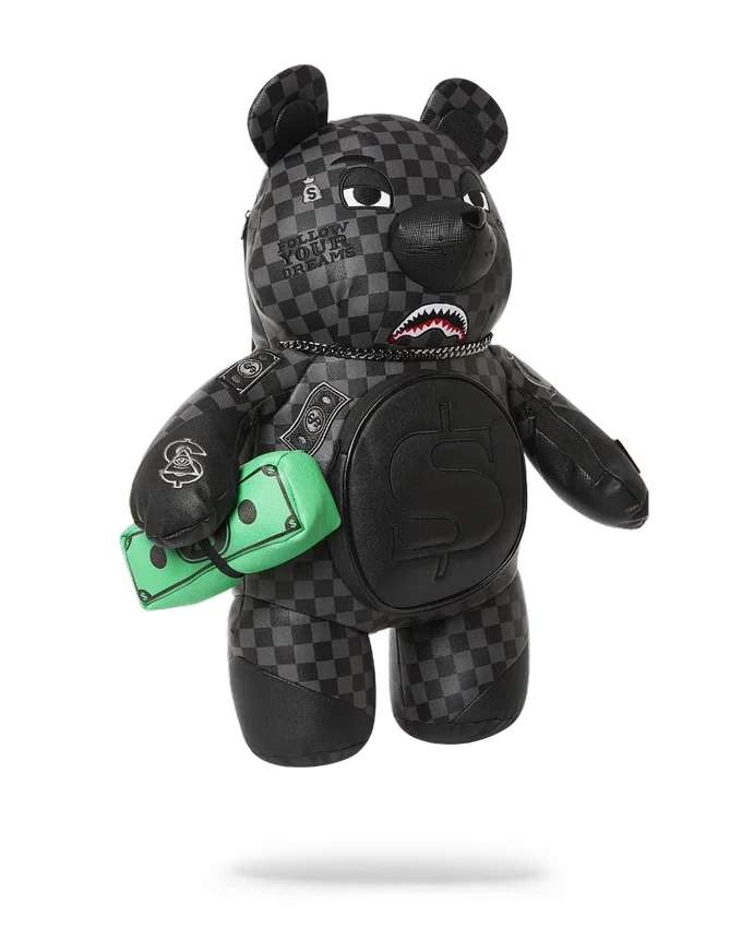 HENNY AIIR TO THE THRONE MONEYBEAR TEDDYBEAR BACKPACK