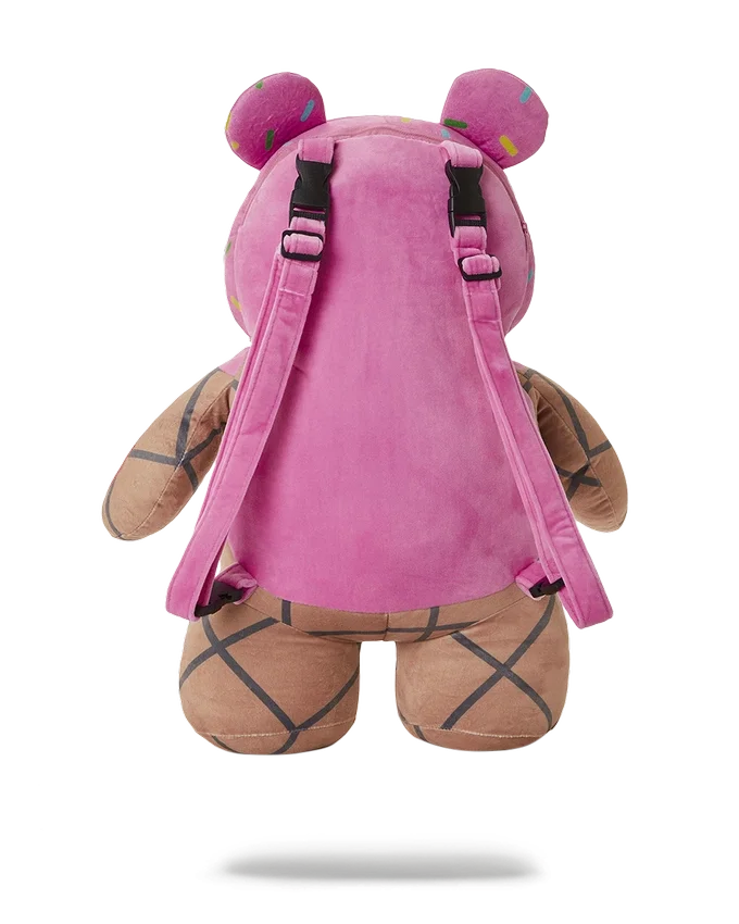 I SCREAM MONEYBEAR TEDDYBEAR BACKPACK