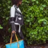 ILLUCHAINS TURQ TOTE