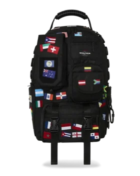 JAMES FIRST CLASS GLOBAL FLAGS SPECIAL OPS CARGO BACKPACK