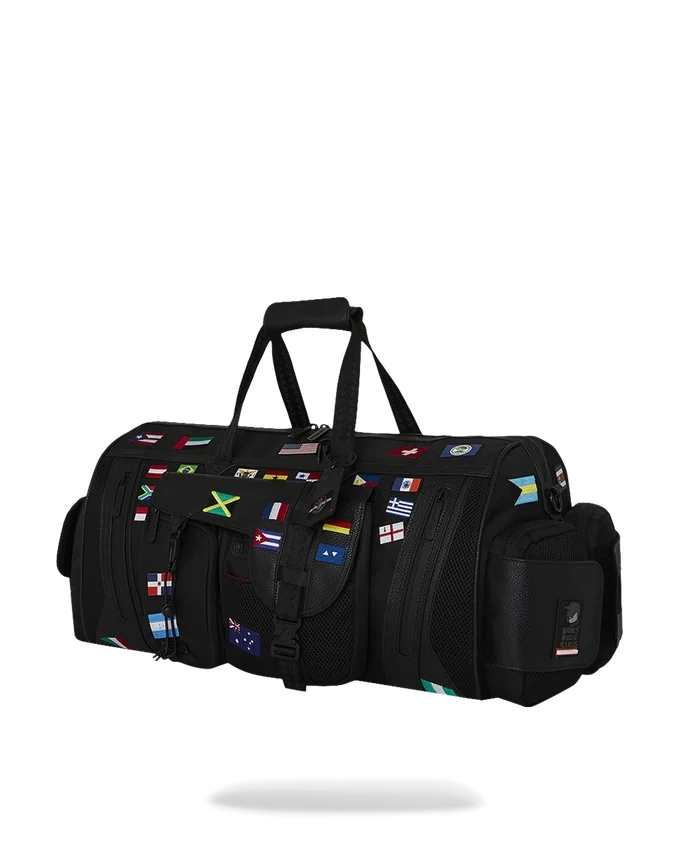 JAMES FIRST CLASS GLOBAL FLAGS SPECIAL OPS DUFFLE
