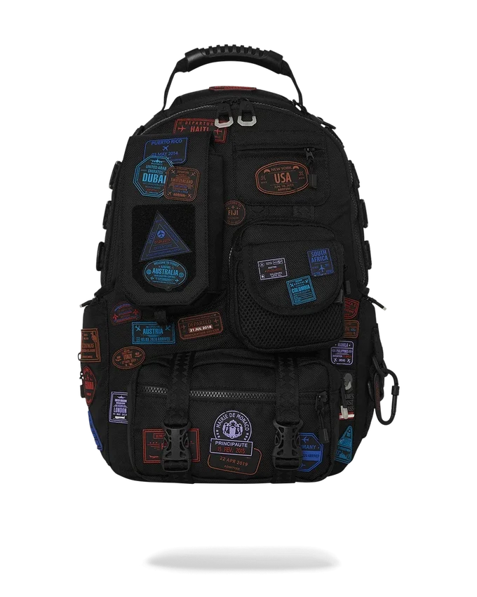 JAMES FIRST CLASS I GOT THESE STAMPS BACKPACK