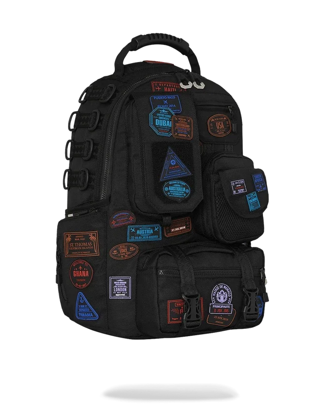 JAMES FIRST CLASS I GOT THESE STAMPS BACKPACK