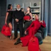 JAMES FIRST CLASS RUBY RED CHATEAU BACKPACK