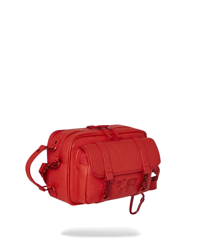 JAMES FIRST CLASS RUBY RED CROSSBODY