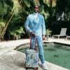 JARDIN DU PALAIS SHARKNAUTICS HARDSHELL CARRY-ON LUGGAGE