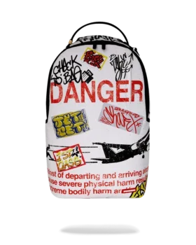 JETBLAST SIGN ON THE RUNWAY BACKPACK