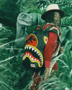 JURASSIC PARK SHARK “CHENILLE SHARK” BACKPACK (DLXR)