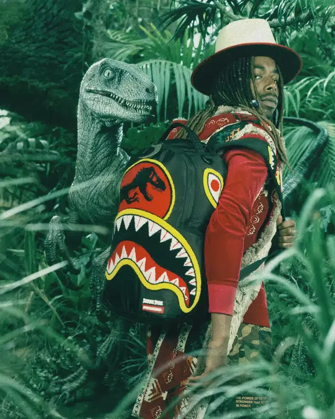 JURASSIC PARK SHARK "CHENILLE SHARK" BACKPACK (DLXR)