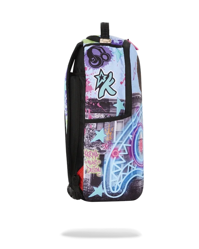KARMA'S WORLD TURN UP THE VOLUME BACKPACK
