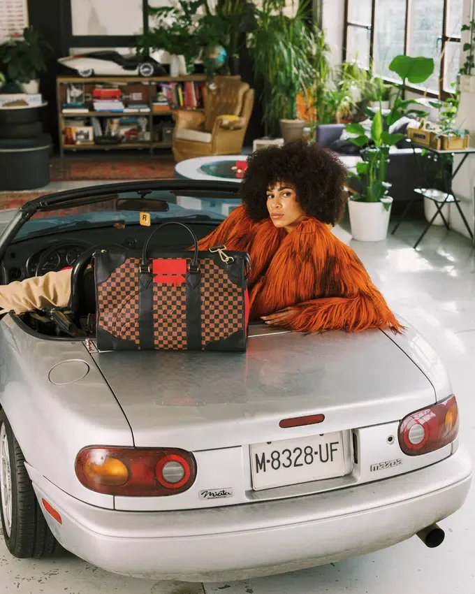 KATANA CHECK BOSS PYRAMID DUFFLE